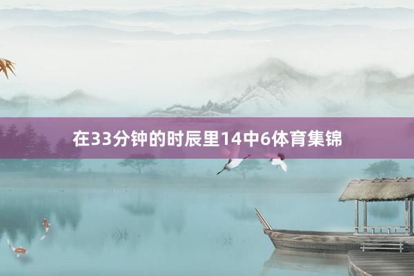 在33分钟的时辰里14中6体育集锦